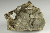 Olive Topazolite Garnet Cluster - Quartzite Mountain, Arizona #188292-1